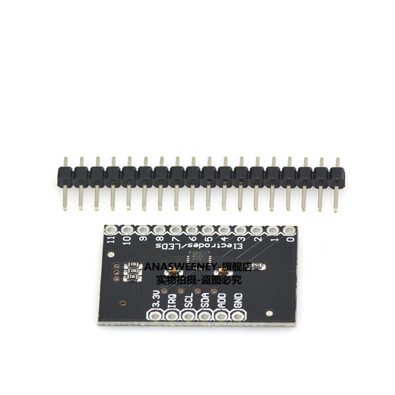 MPR121-Breakout-v12 接近 电容式 触摸传感器 控制器 键盘开发板