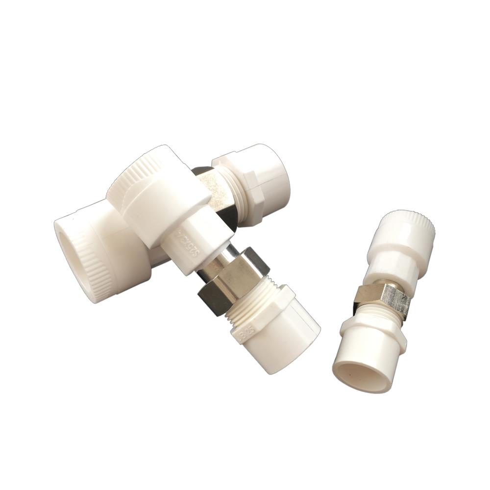 ppr转换接头pvc变ppr管件 水管转换 D20/25/32/40/50变热熔变胶粘