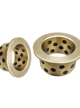 石墨铜套MPFZU20无油衬套E-LMPFZU C-MUFZU OFN02  JFB自润滑轴承