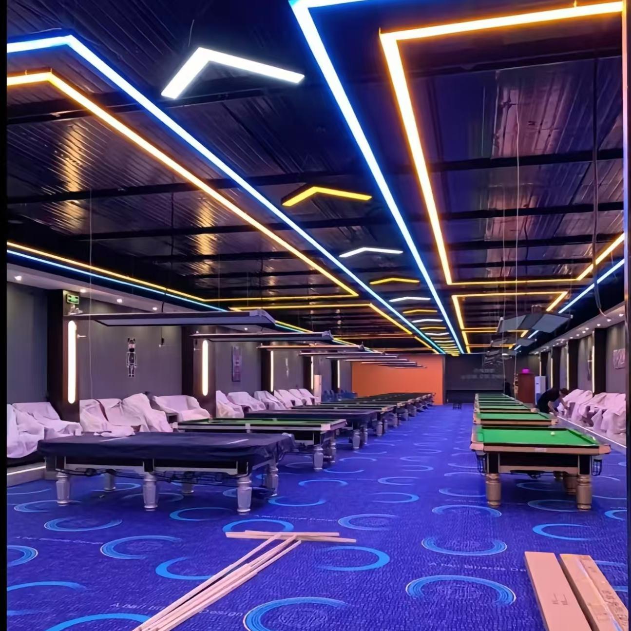 光学扩散板长条灯带LED灯光扩散板柔性线条板无缝连接10/15/20米