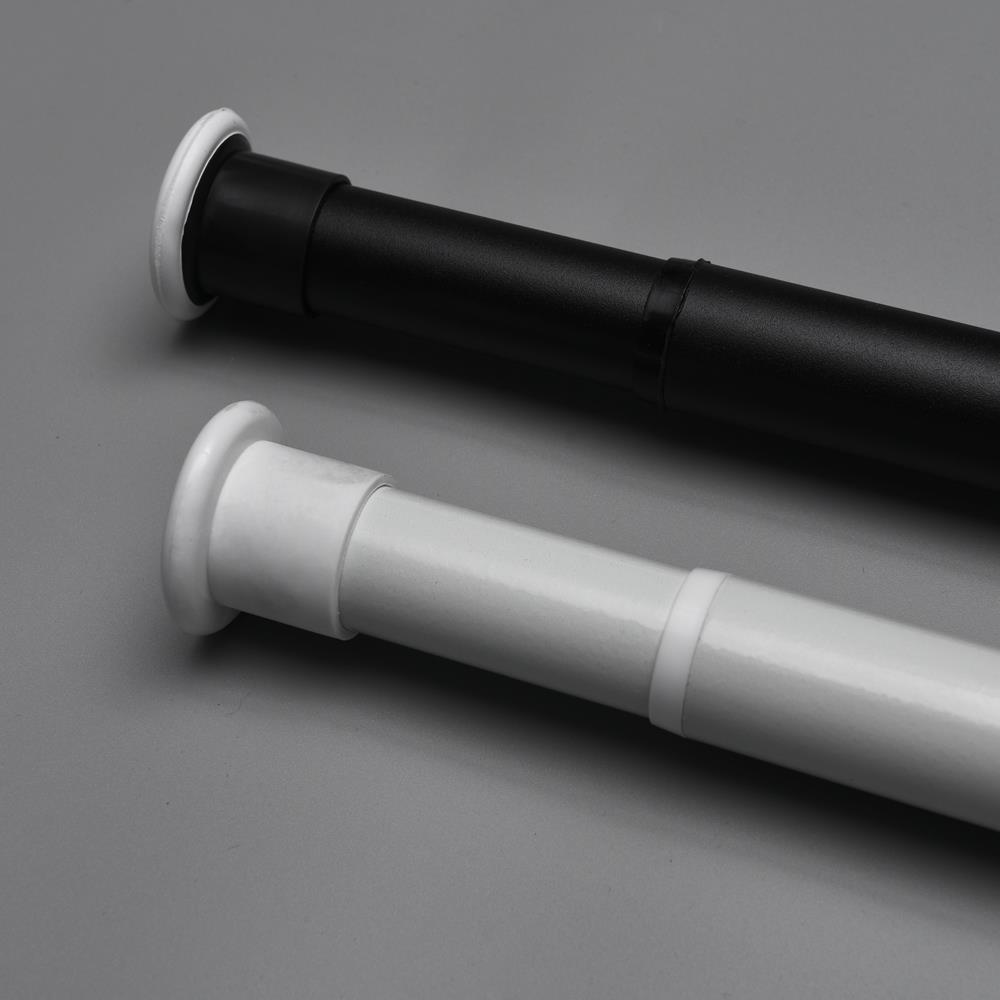 窗帘杆罗马杆免打孔浴帘杆晾衣杆衣柜挂衣杆室内阳台伸缩家用卧室