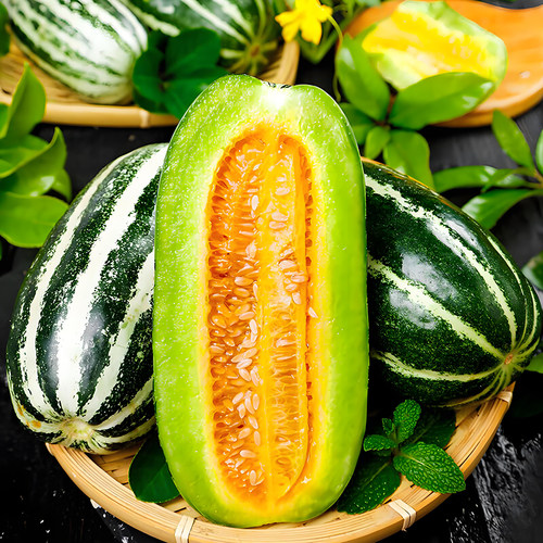 方震甜瓜种子冰糖甜瓜种子