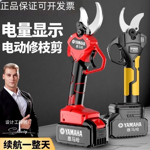 德国进口泛音电动剪刀果树锂电