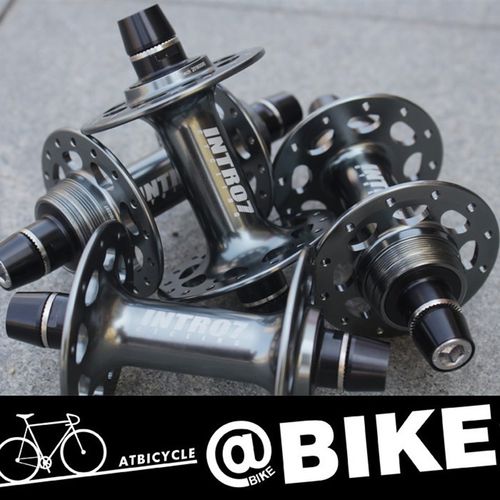 Intro7单速死飞地面轮毂固v定齿轮铝合金自行车轴承轮毂2024孔32