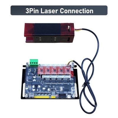 CNC 4AXIS Controllerr MCU32 Bit 32GRBL Stepper Motor Driver
