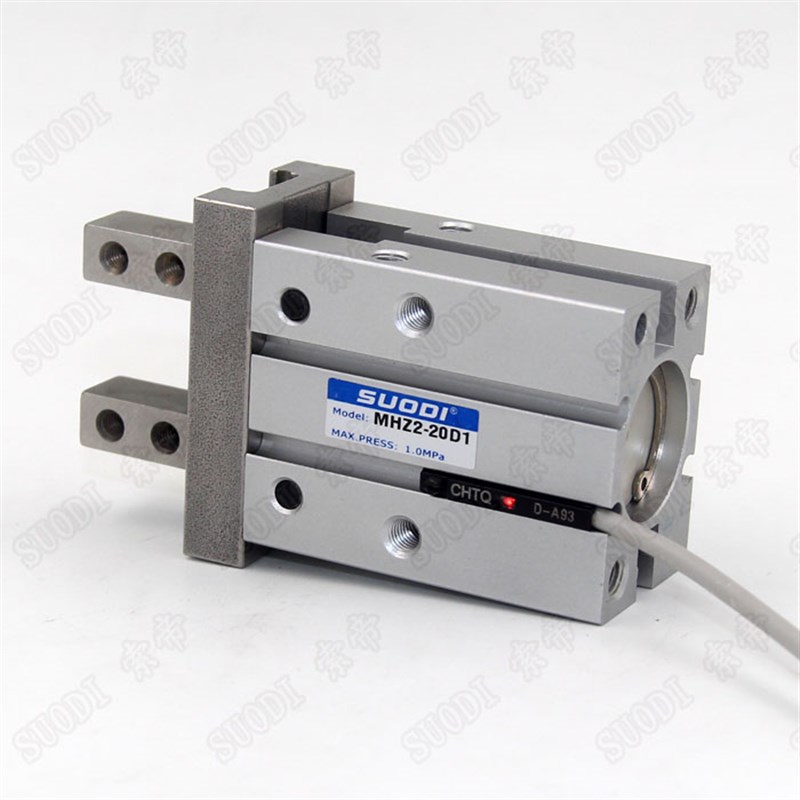 SMC型MHZ210D1 MHZ216D1 20D1 25D1 32D140D1W侧面螺纹安装手指