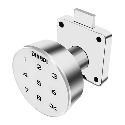 木柜转舌锁箱衣柜门锁电抽屉密码锁智能锁 办公家信X具木柜门子锁