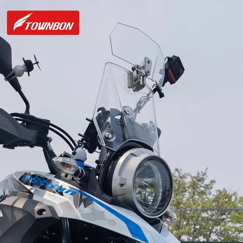 摩托车加高小挡风小风挡n凯越525x贝纳利502x铃木DL250 uy125挡风