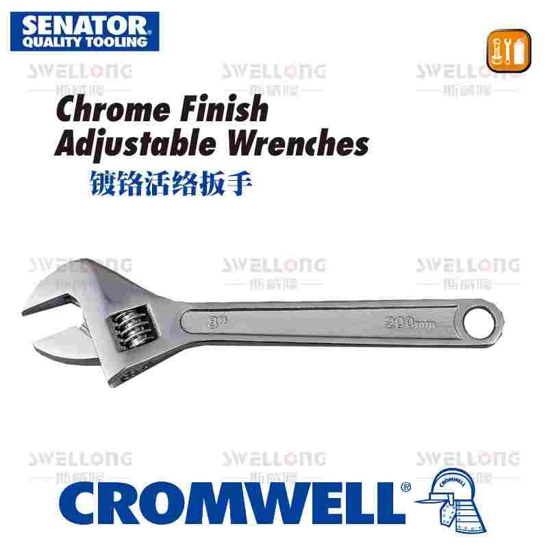 SENATOR镀铬活动扳手SEN-501-1060K/1080K/1100K/4080K/4100/1300