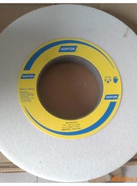 诺顿大水磨平面磨大砂轮38A白刚玉25A铬钢玉白红色46K 400*50*127