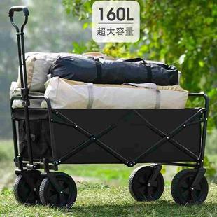 升降推车营地拖车户外可折叠超大野营手拉车野餐车摆摊小推车