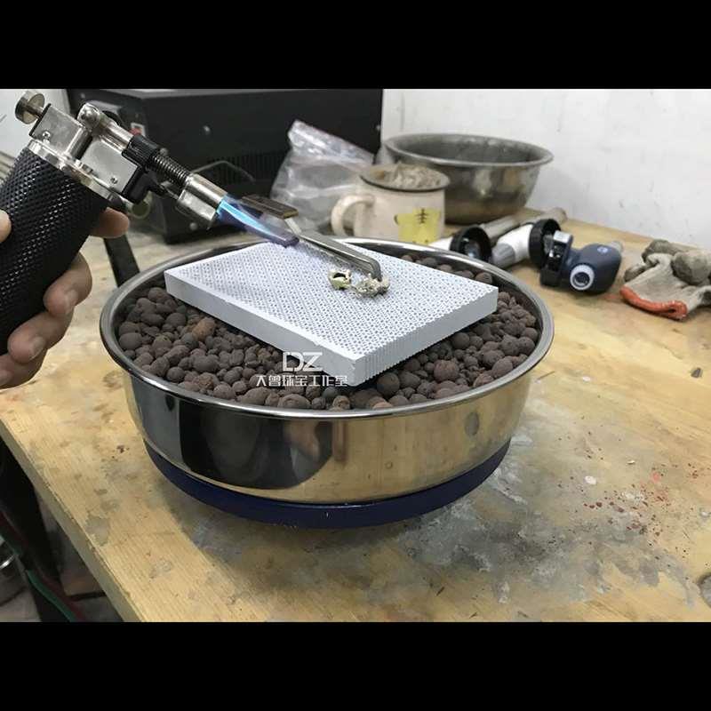 焊接转台焊接辅助台首饰制作花丝镶嵌点翠用辅助焊接旋转盘焊接台