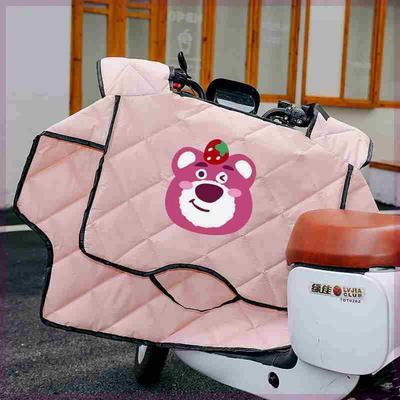 电动车挡风被秋冬中厚四季通用防寒电瓶车遮阳防风罩保暖双面防水