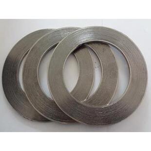 金属缠绕法兰垫片 耐高温高压 金属石墨缠绕垫片阀门高压金属垫片