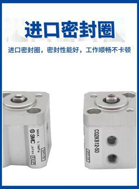 杆不旋转气缸CQ2KA/CDQ2KB12/16/20/25/32/40/50/63-10-20-30DCMZ