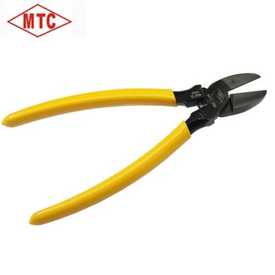 日本MTC原装进口强力斜口钳断线钳斜嘴钳钢丝钳加硬超硬钳MTC-5SN