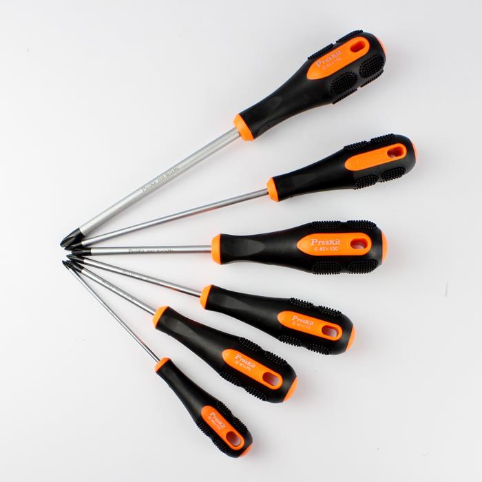 台湾宝工9SD-200防滑十字起子 十字螺丝刀螺丝批 改锥强磁