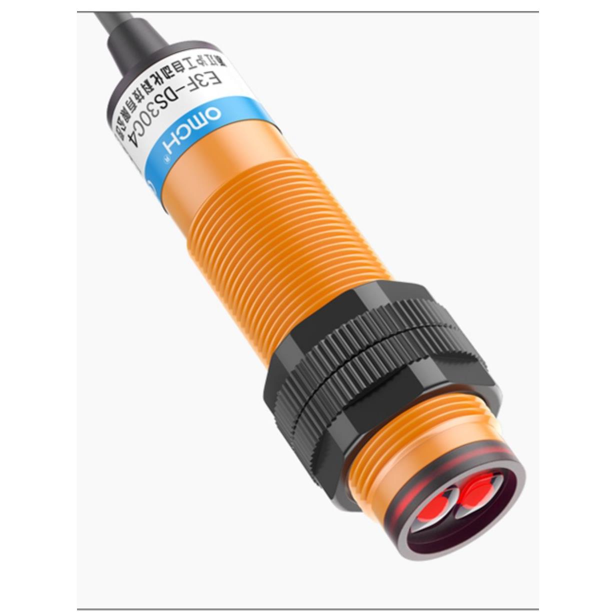 光电开关接近E3F-DS30B2感应直流24V三线常闭饲料液体传感器36