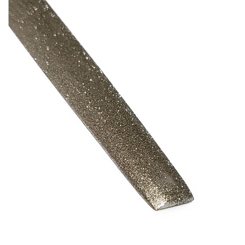 日本进口半圆锉TSUBOSAN壶三金刚石锉刀平板半园小矬子整形打磨挫