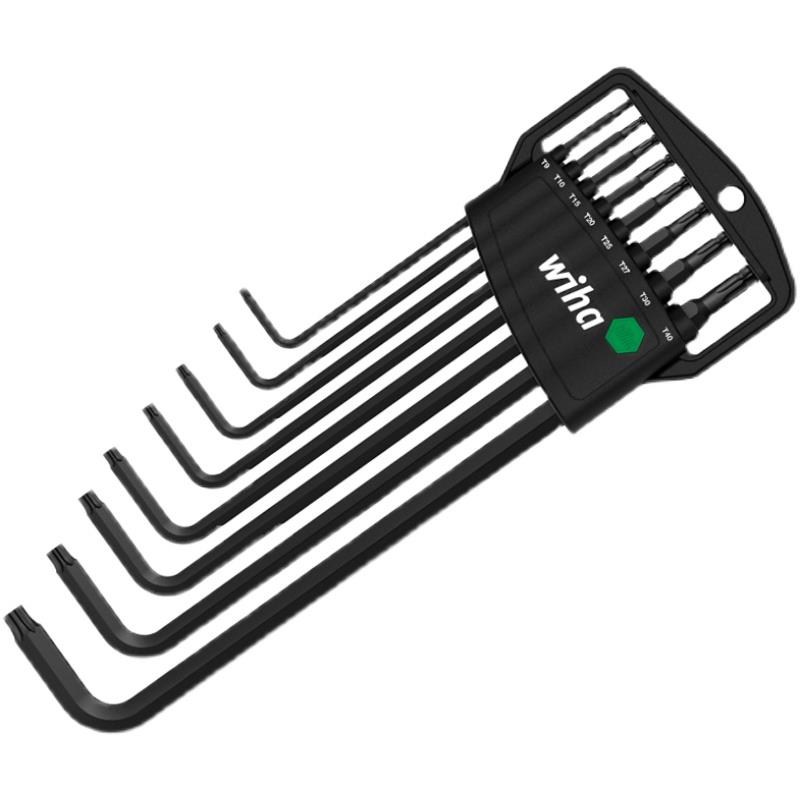 德国Wiha威汉366BEH8星型球头内六角扳手8件套T9-T40 32394