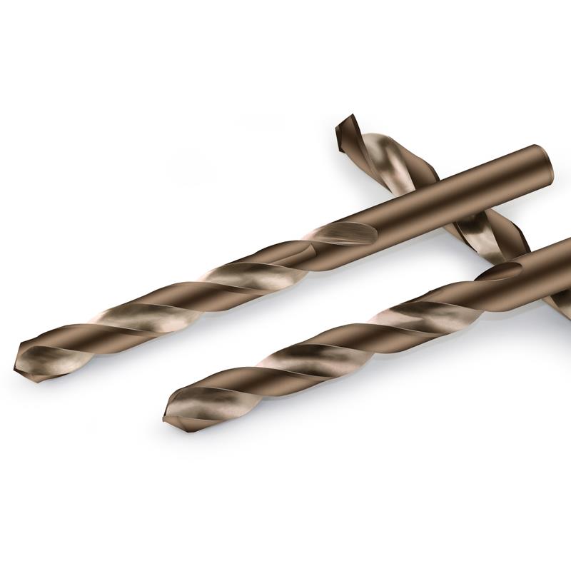 百事通Presto进口麻花钻头含钴高速钢直柄重载麻花钻咀5.8-20mm