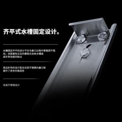 磨刀架家用磨刀石支架可调节不锈钢水槽固定磨刀架子防滑磨刀神器