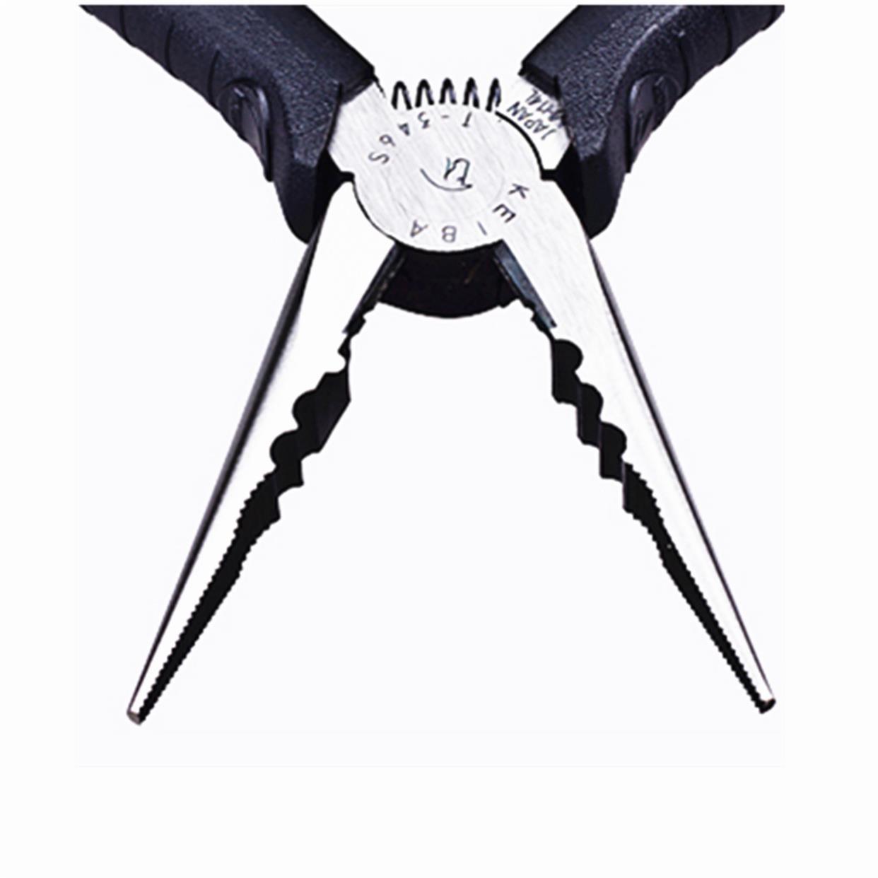 日本进口马牌KEIBA尖口钳T-316 T-346S电工尖嘴钳6寸多用钳超耐用