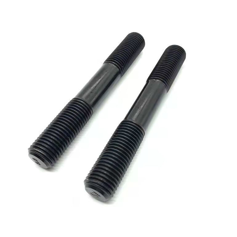 。8.8级双头螺丝螺栓螺柱淬火螺杆丝杆牙棒条M18 1 50 60 70 80 9