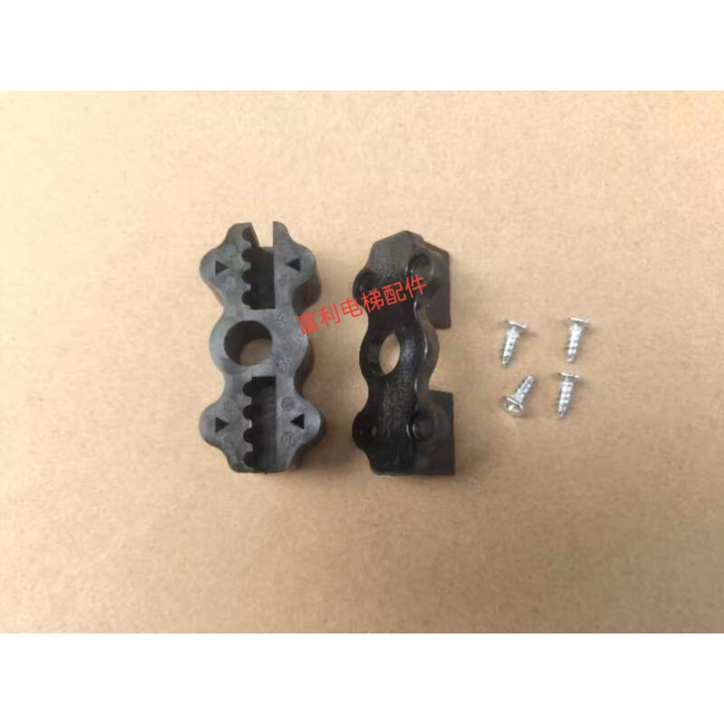 。西子奥的斯电梯DO3000门机皮带扣 DO2000皮带夹 AT120皮带夹 包