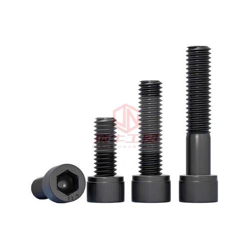 M3M4M5M6M8M10M12鹏驰EG牌高强度内六角12.9级螺钉加硬模具黑色