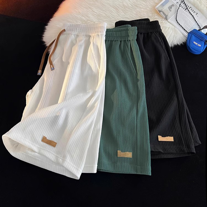 情侣装冰丝休闲短裤夏季薄款