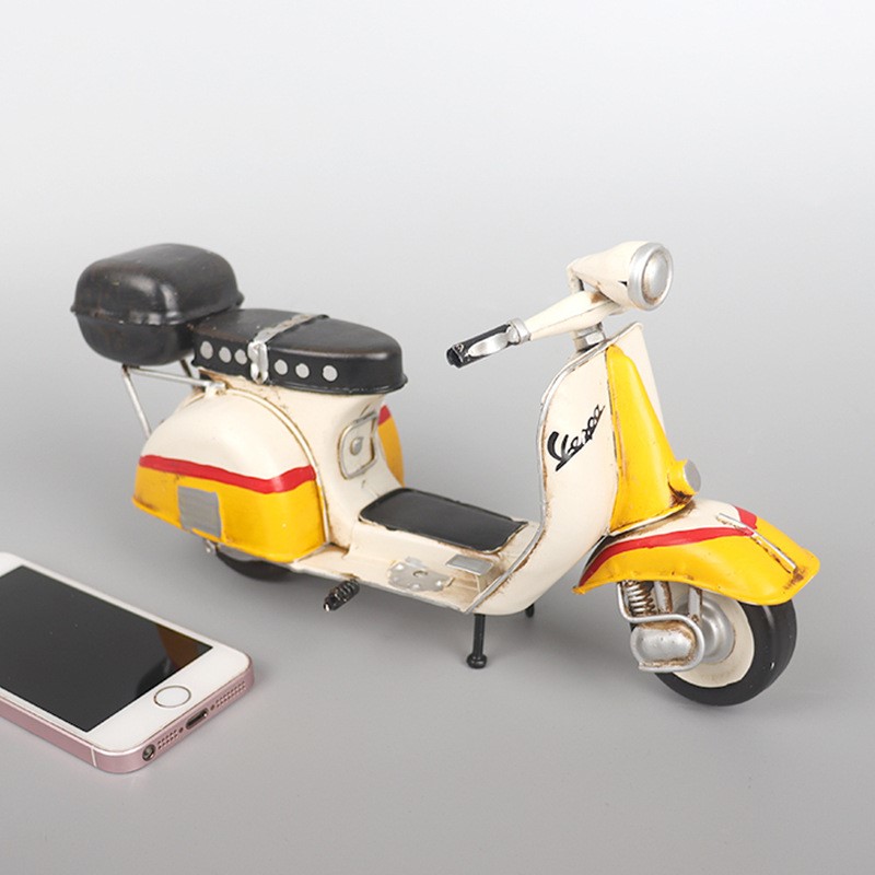 怀旧小踏板模型手工艺品客厅酒吧橱窗柜怀旧欧式创意装饰品小摆件