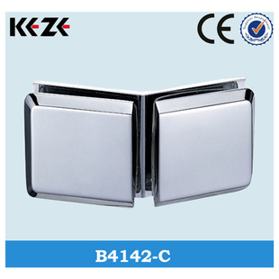 厂家直供浴室玻璃夹不锈钢固定隔断码135度斜边玻璃门精铸固定夹