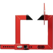 YH3098 英寸宽 拖车车轮锁20 钢制重型车轮锁 通用防盗旅行锁