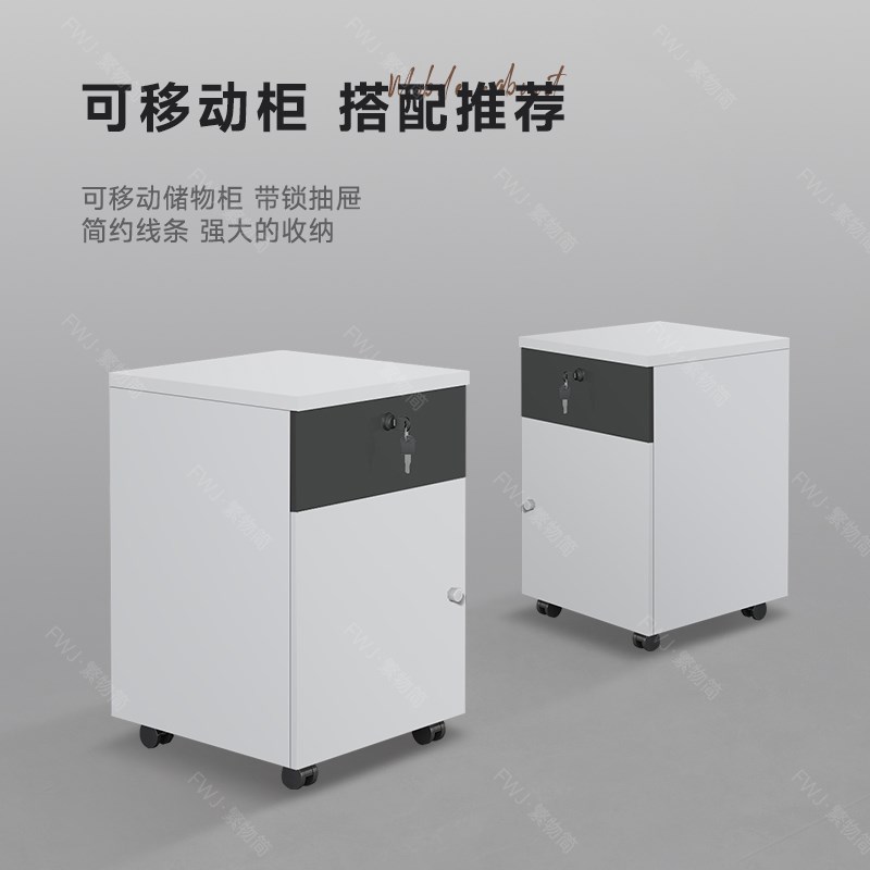 办公桌椅组合简约现代4人职w员工位办公室员工卡座6屏风隔断财务