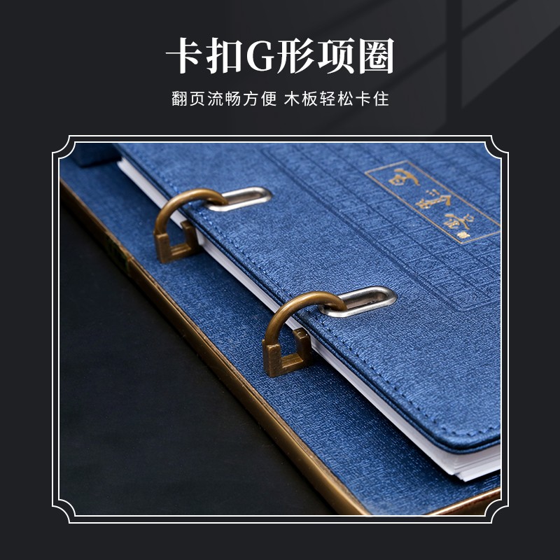 2022新年豪华皮质h多功能笔筒周历定制个性创意桌面台历定做虎年