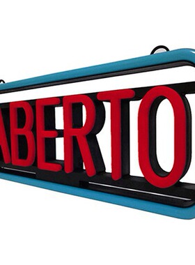 ABERTO SIGN  LED OPEN SIGN  NEON OPEN SIGN霓虹灯开放标志