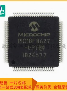 PIC18F8627-I/PT IC MCU 8BIT 96KB FLASH 80TQFP封装 集成电路