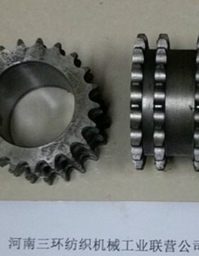 FA022多仓混棉机  21T 双排链轮FA022-1707郑纺机纺机配件