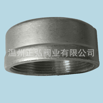 厂家现货 304不锈钢管帽 2.5寸内螺纹管堵头 DN65内丝管帽价格