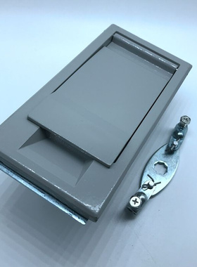 MS888灰色面板锁，箱变锁，箱式变电站锁，美变锁，配电箱门锁