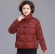妈妈装 加绒外套闲流行百搭冬款 流光棉衣棉服时尚 潮牌女宽松冬装