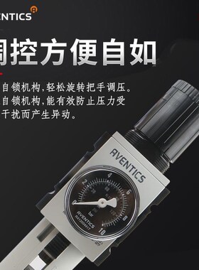 新款R412007210 RS3-FRE-8012-GAU安沃J驰AVENTICS减压阀4分自包