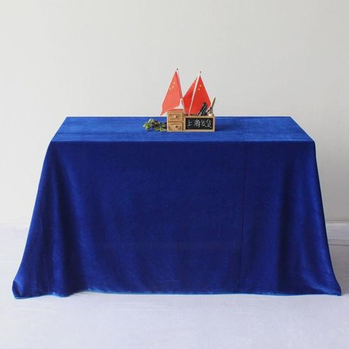 2米宽金丝加厚i绒布会展会议桌布红布黑布绒布绒布背景布布料新品