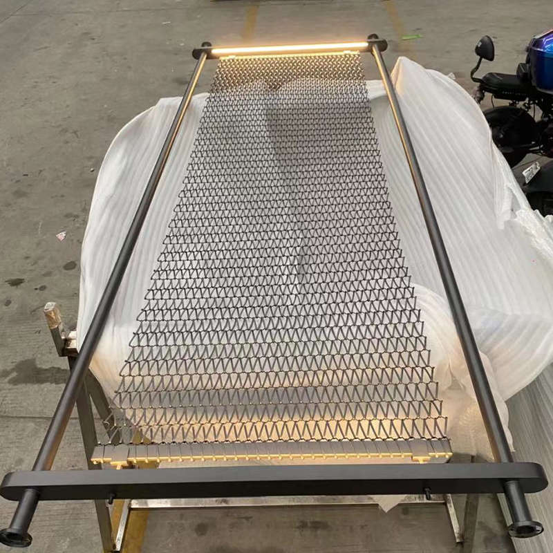 黑色客厅屏风公司屏风隔断简约金属网屏J风会议室屏风书柜屏风隔