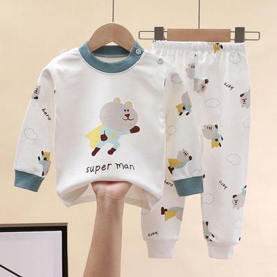 儿童内衣套装纯棉男女童秋冬睡衣宝宝秋衣秋裤家居服女童全棉睡衣