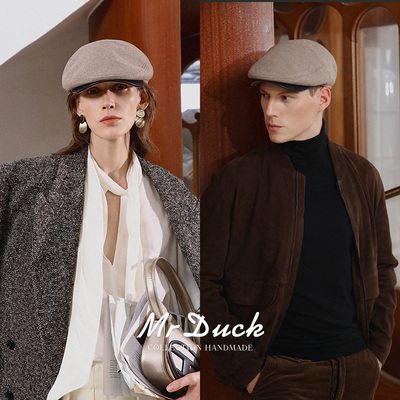 mrduck鸭舌帽男女英国进口ME面料