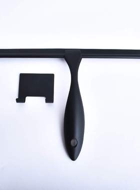 新款黑色喷漆不锈钢玻璃刮刮水器 玻璃雨刮 擦窗器玻璃清洁刮子