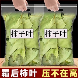 柿子叶中药材霜后柿子叶血压茶官方旗舰店新鲜干货柿子叶粉猪油膏