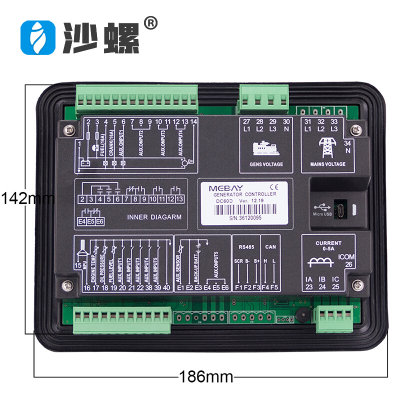 。DC60D柴油发电机控制器替代HGM6110N单机自动化远程启动信号控